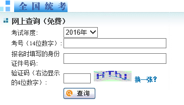 2016年社科院同等学力申硕成绩查询入口